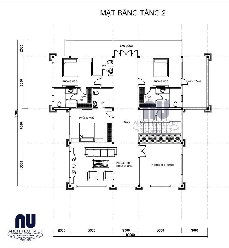 nhà biệt thự phong cách tân cổ điển