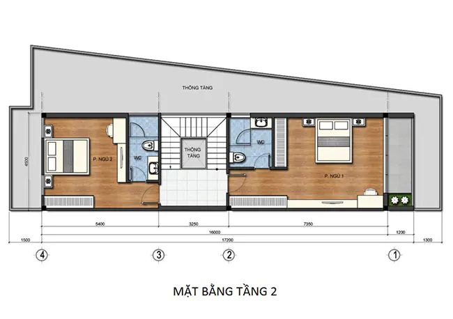 nhà phố 3 tầng 90m2