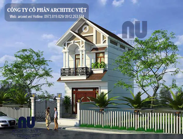 nhà phố 2 tầng 60m2