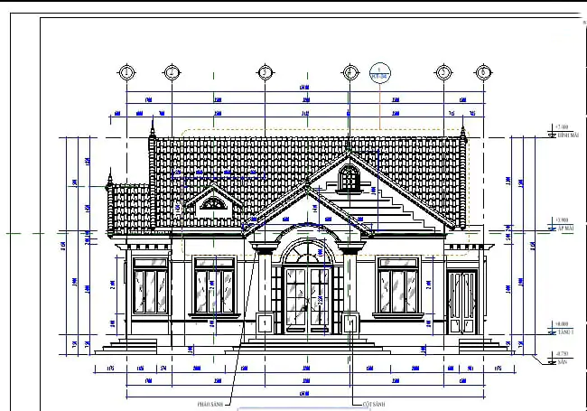 xây nhà 700 triệu