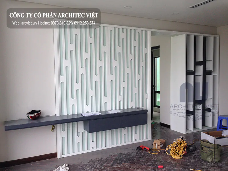 thi công nội thất biệt thự 800m2