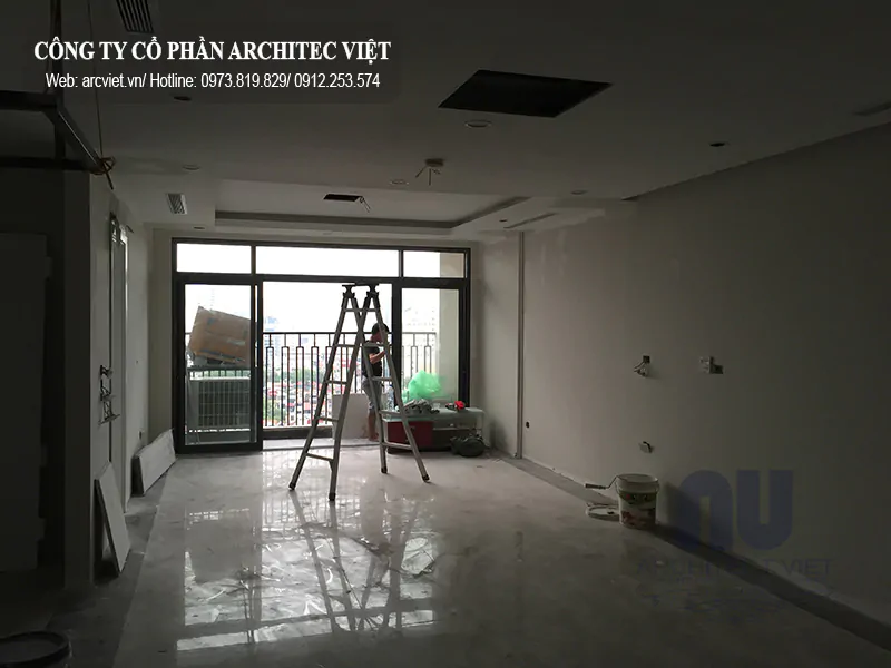 thi công nội thất chung cư 100m2