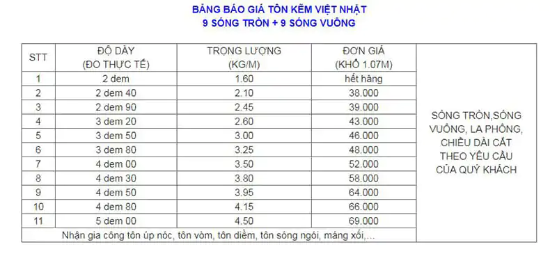 cách đóng trần tôn lạnh