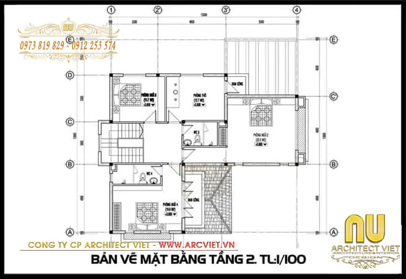 Nhà kính 2 tầng đẹp