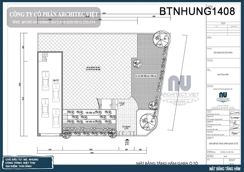 biệt thự vườn 1 tầng 4 phòng ngủ