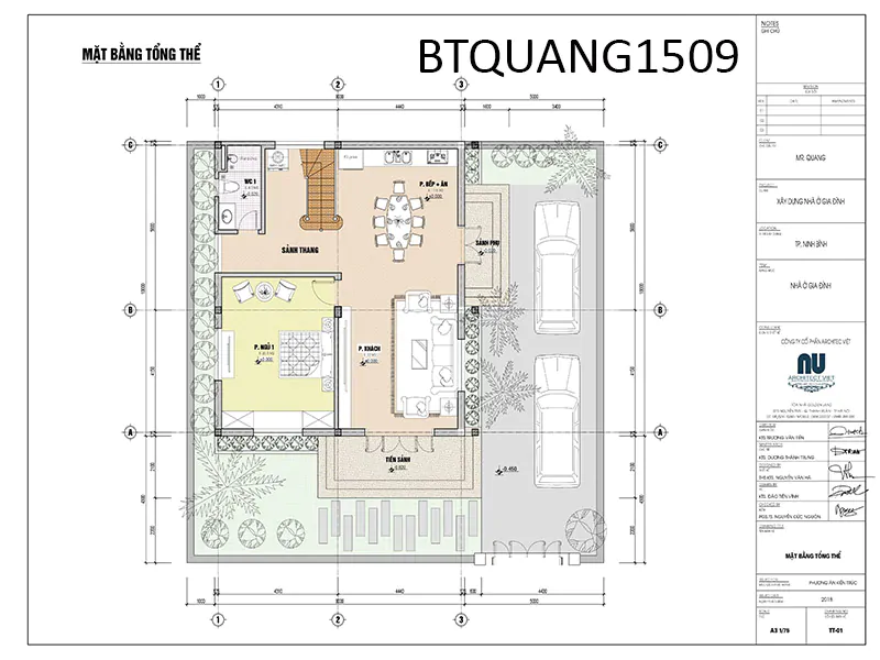 Mặt bằng tổng thể