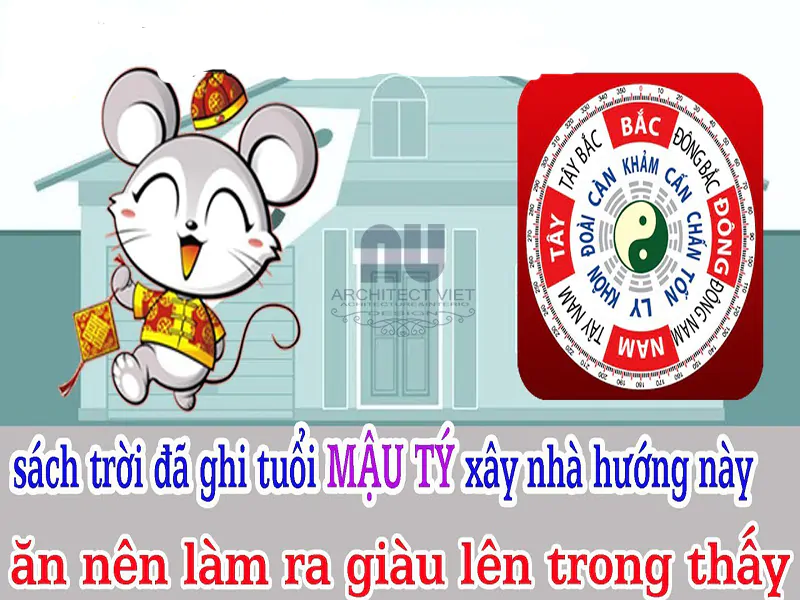 tư vấn cách bố trí hướng nhà cho người tuổi Tý