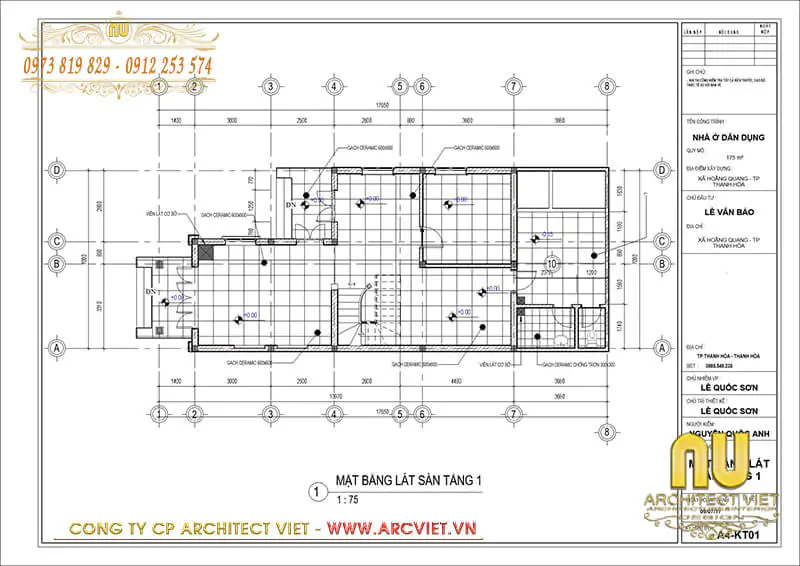 xây nhà mái thái 2 tầng hiện đại