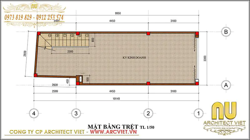 nhà ống mặt phố kinh doanh