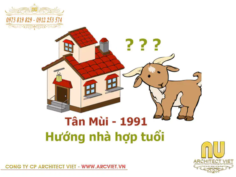 tuổi tân mùi hợp hướng nhà nào