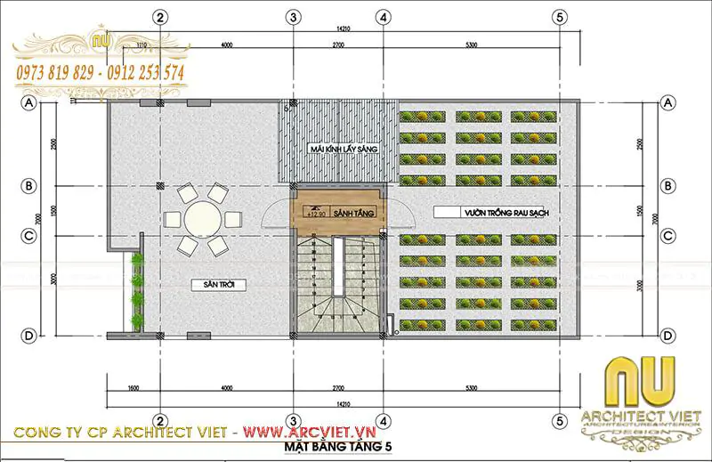 thiết kế mặt tiền nhà ống đẹp