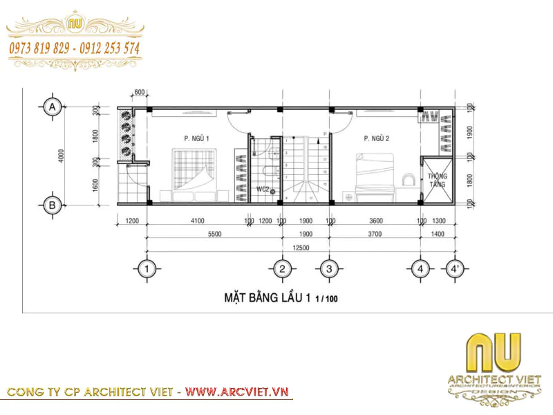 thiết kế nhà phong cách hiện đại