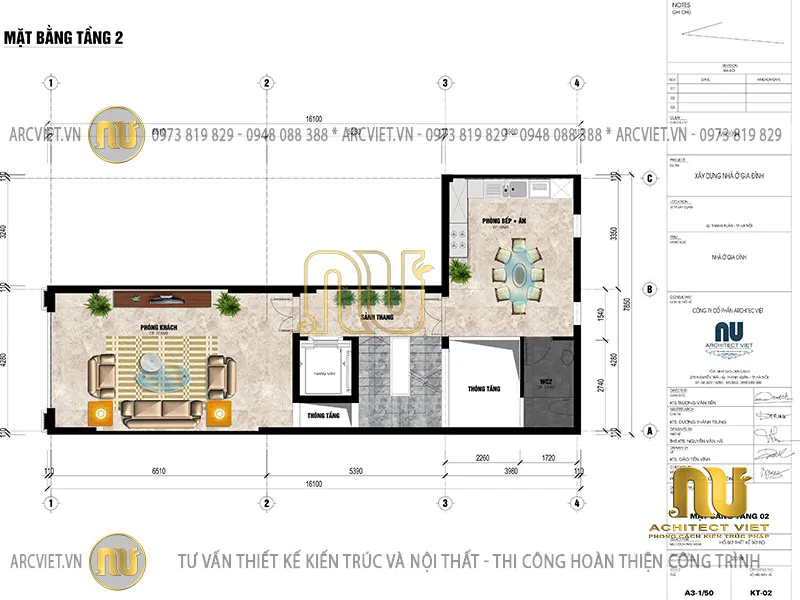 nhà phố rộng 5m dài 17m