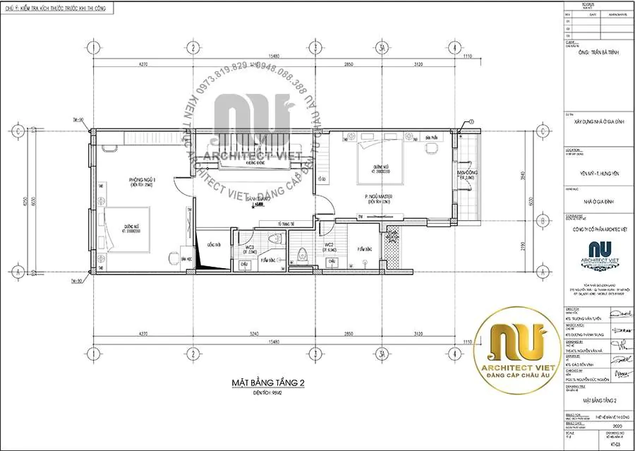 thiết kế nhà ngang 6m dài 25m