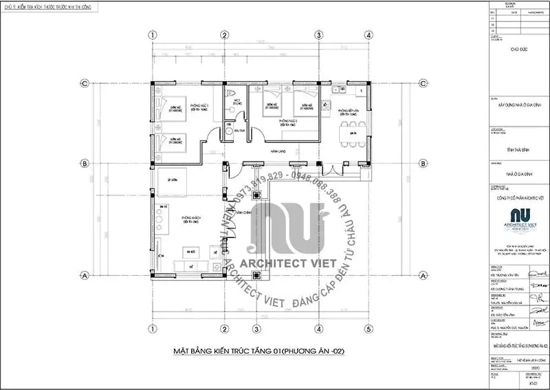 Nhà cấp 4 chữ L