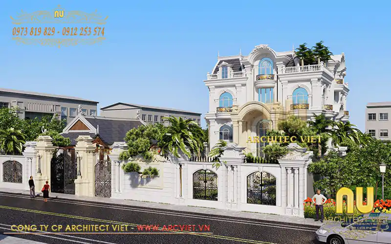 Tuy sinh sống trong Sài Gòn nhưng anh chị rất thích kiến trúc biệt thự Pháp của Architec Việt và mẫu nhà thờ họ 5 gian Bắc Bộ