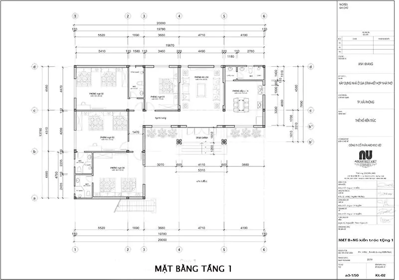 Mẫu nhà thờ 3 gian đẹp