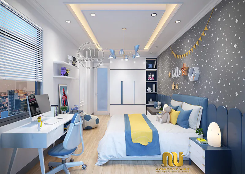 Nội thất biệt thự hiện đại 82m2