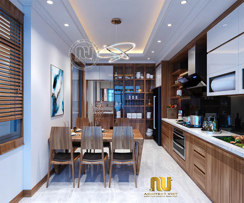 Nội thất biệt thự hiện đại 82m2