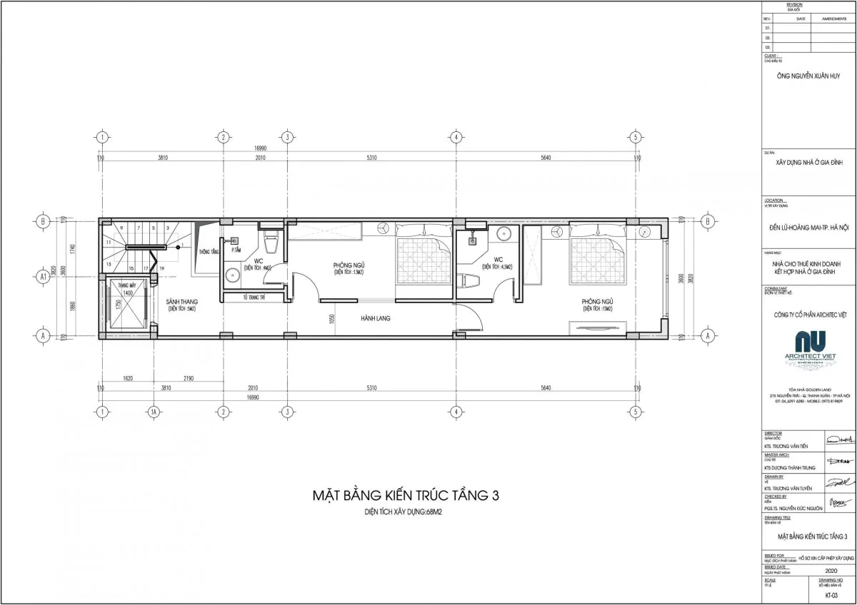 mẫu nhà phố mặt tiền 3,8m