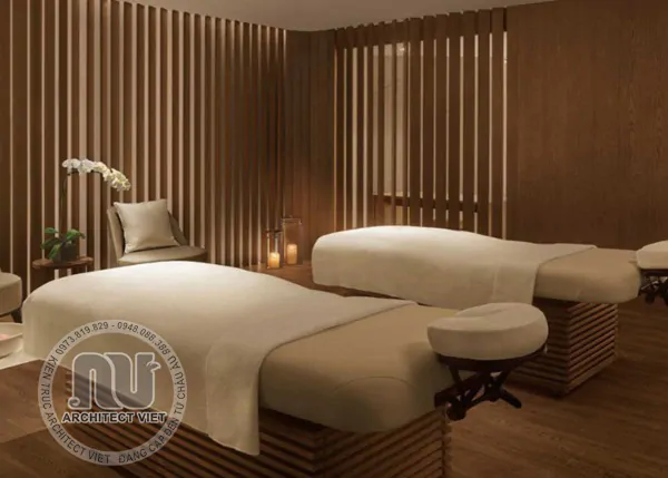 thiết kế spa đơn giản