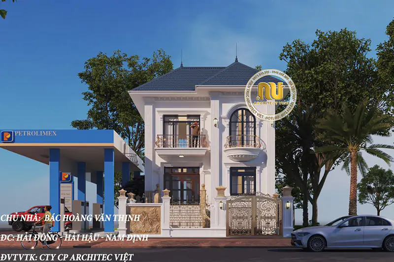 thiết kế nhà chiều ngang 9m