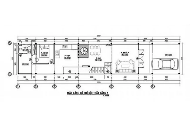 Mẫu nhà 2 tầng 4 phòng ngủ hiện đại