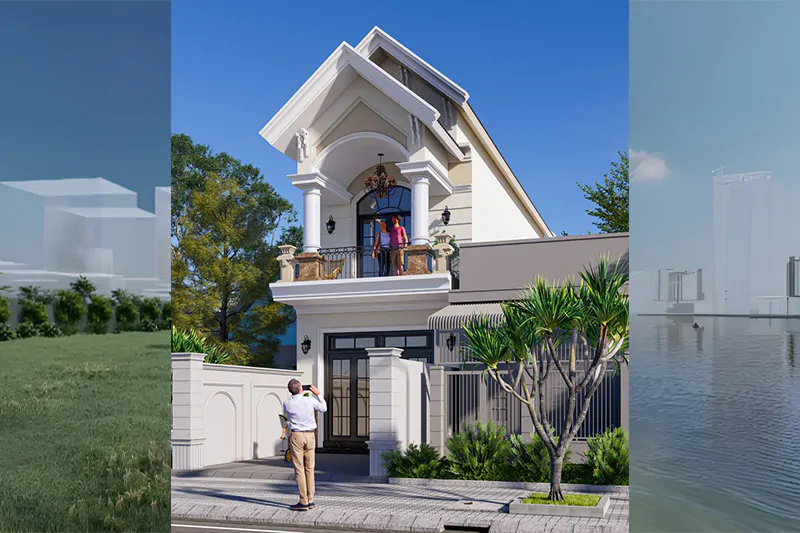 Bản Vẽ Thiết Kế Nhà 2 Tầng