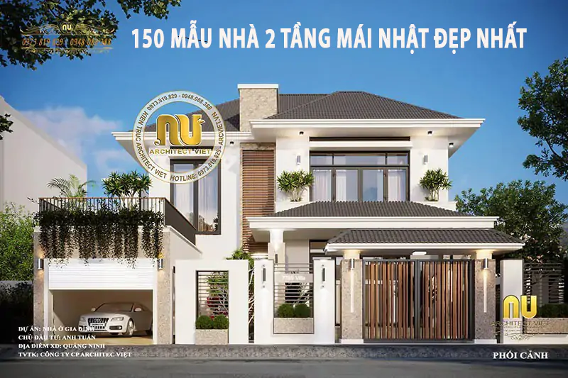 150 Mẫu Thiết Kế Nhà Mái Nhật Đẹp Nhất Đáng Bỏ Tiền Ra Xây