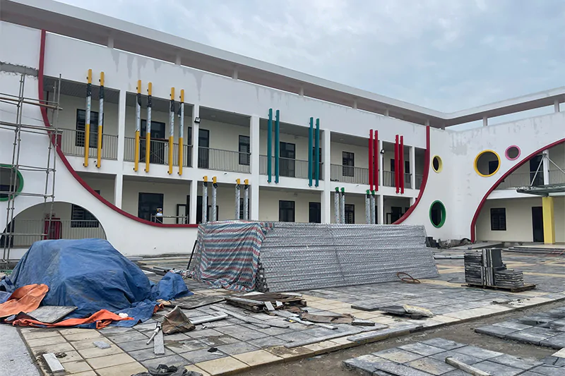 Thiết Kế Và Thi Công Xây Dựng Trường Học Đẹp