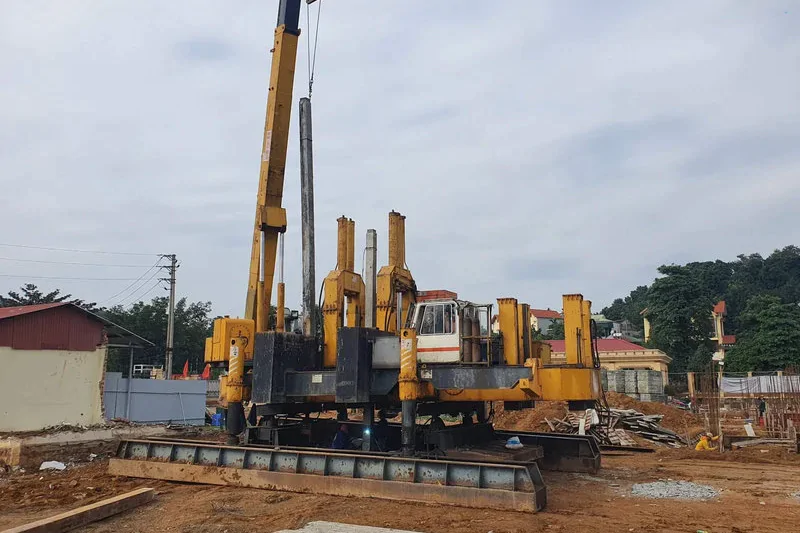 Nhà 4 Tầng Ép Cọc Bao Nhiêu Tấn?
