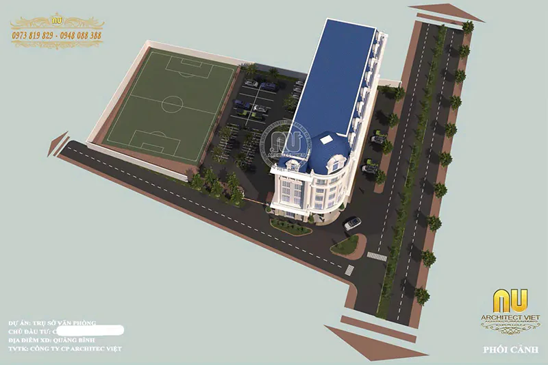 Thiết Kế Trụ Sở Công Ty