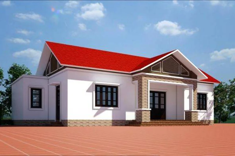 Chi Phí Xây Nhà Cấp 4 Mái Tôn 60m2
