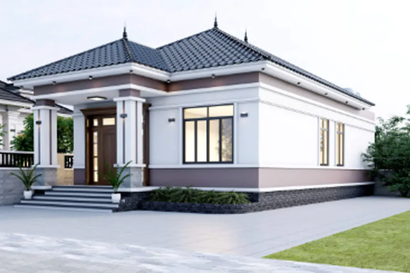 Cột Sảnh Nhà Mái Nhật