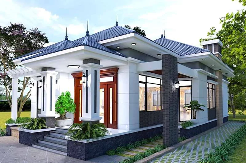 Kích Thước Sảnh Nhà Mái Nhật